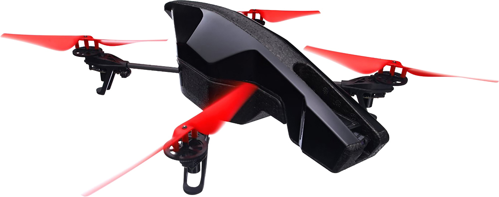 Color Rojo Hélices Power Edition Parrot AR.Drone 2.0