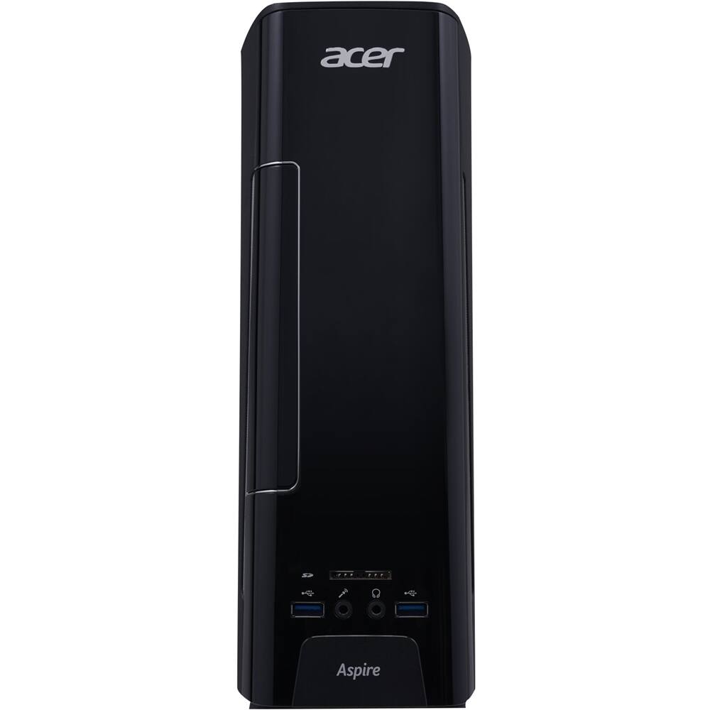 Front. Acer - Aspire Desktop - Intel Core i3 - 4GB Memory - 1TB Hard Drive.