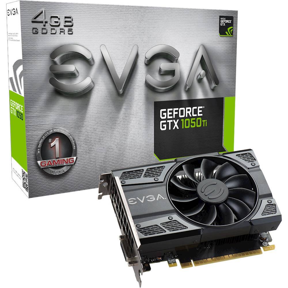 Best Buy: EVGA NVIDIA GeForce GTX 1050 Ti 4GB GDDR5 PCI Express