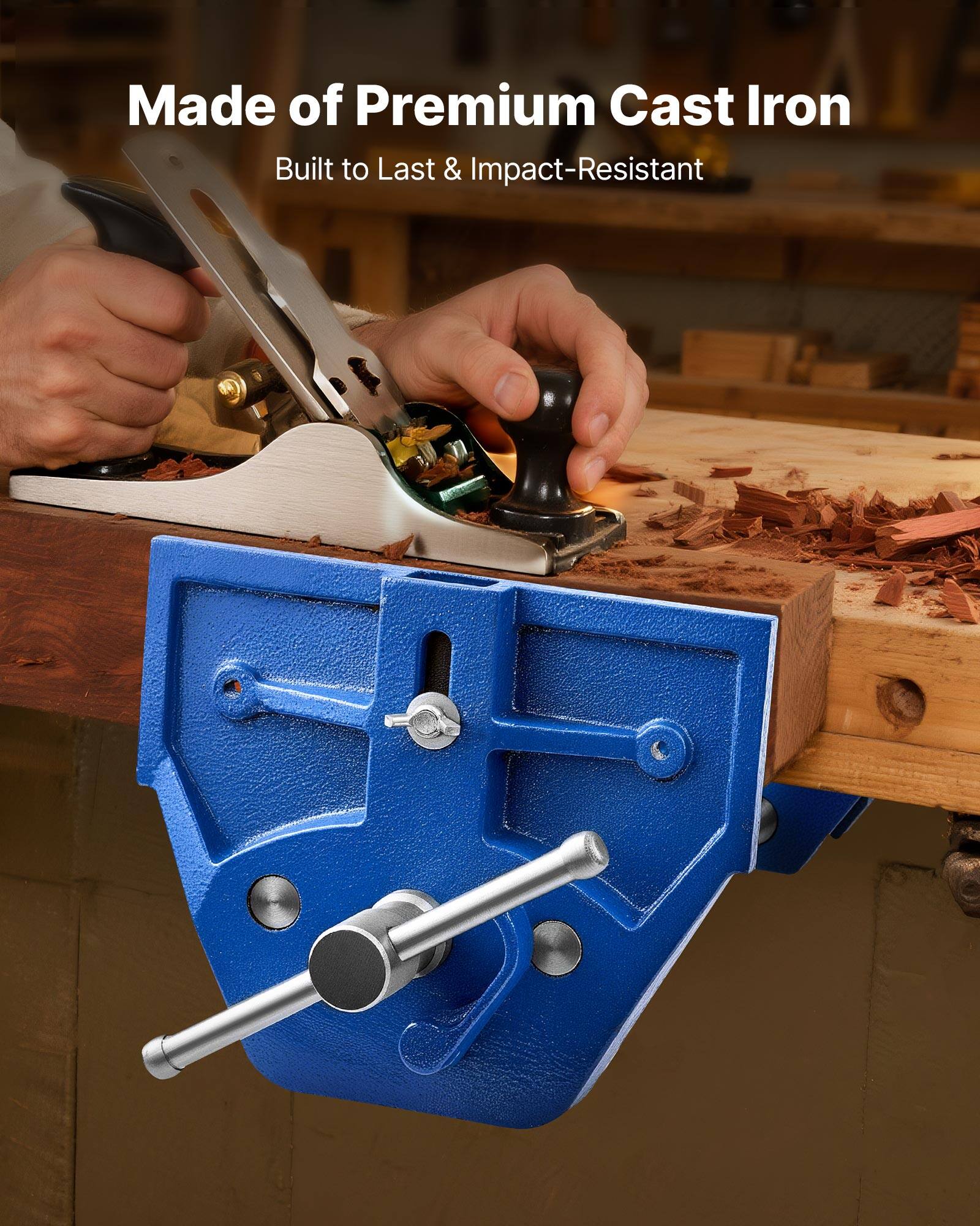 Made of Premium Cast Iron  
Built to Last & Impact-Resistant