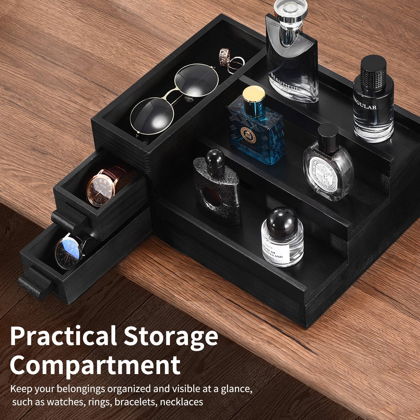 MAUTIELLE GULAR

Practical Storage Compartment

Keep your belongings organized and visible at a glance, such as watches, rings, bracelets, necklaces