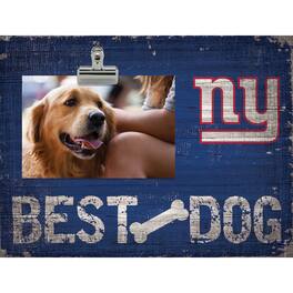 Fan Creations - New York Giants 10.5" x 8" Best Dog Clip Photo Frame - Multicolor