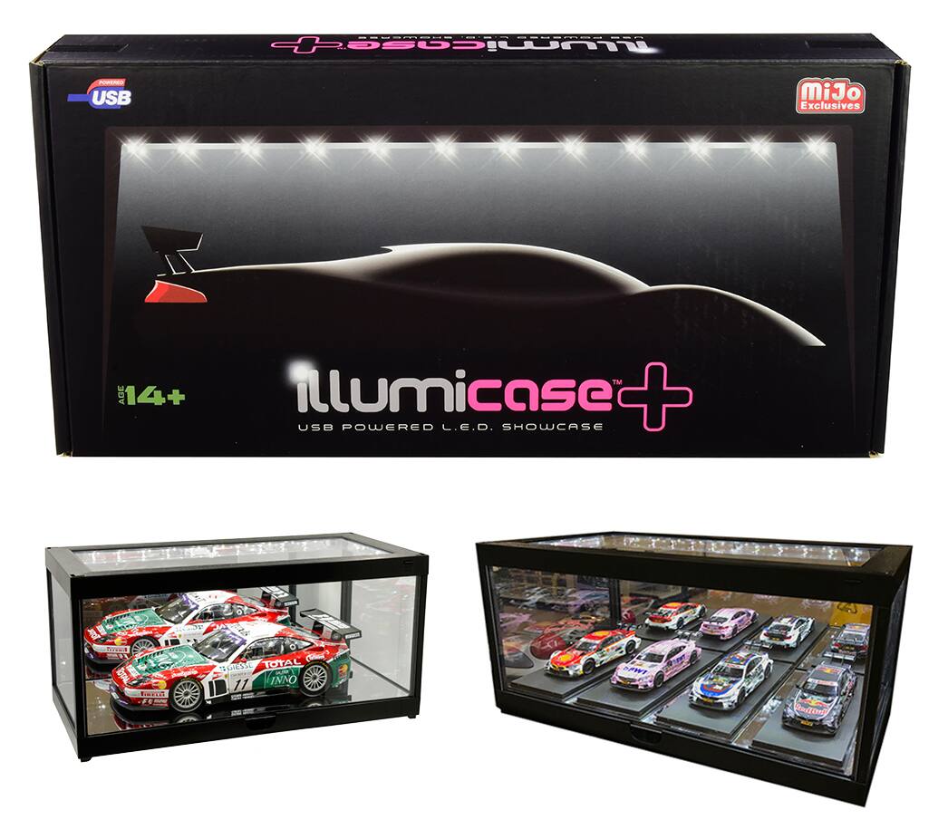 SSUSMOS Lumicassed  
POWERED USB  
miJo Exclusives  
TM AGE 14+ illumicase + USB POWERED L.E.D. SHOWCASE  
GIESSE TOTAL SALINA INNO