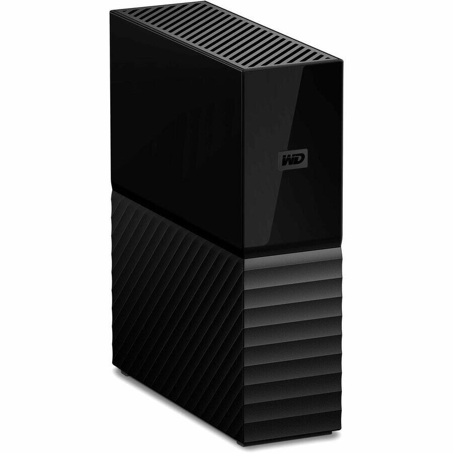 Back. Western Digital - WD My Book 22TB USB 3.0, Micro-B External Desktop Hard Drive WDBBGB0220HBK-NESN Black - Black.