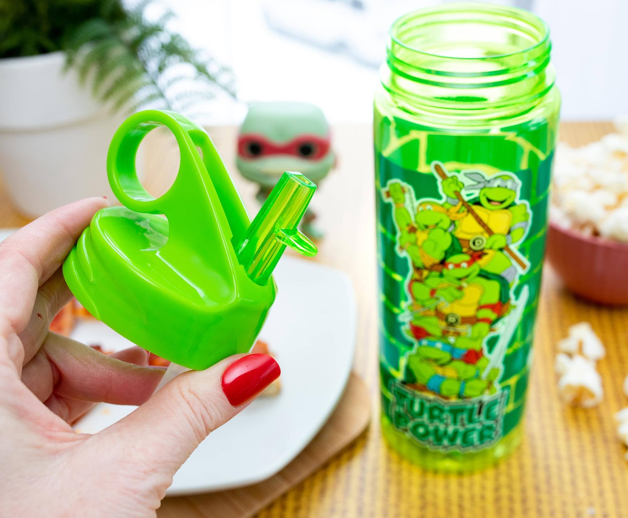 The text on the image reads: "TURTLE POWER."