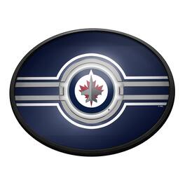 The Fan-Brand - Winnipeg Jets 18'' x 14'' Team Color Slimline Illuminated Wall Sign - Multicolor