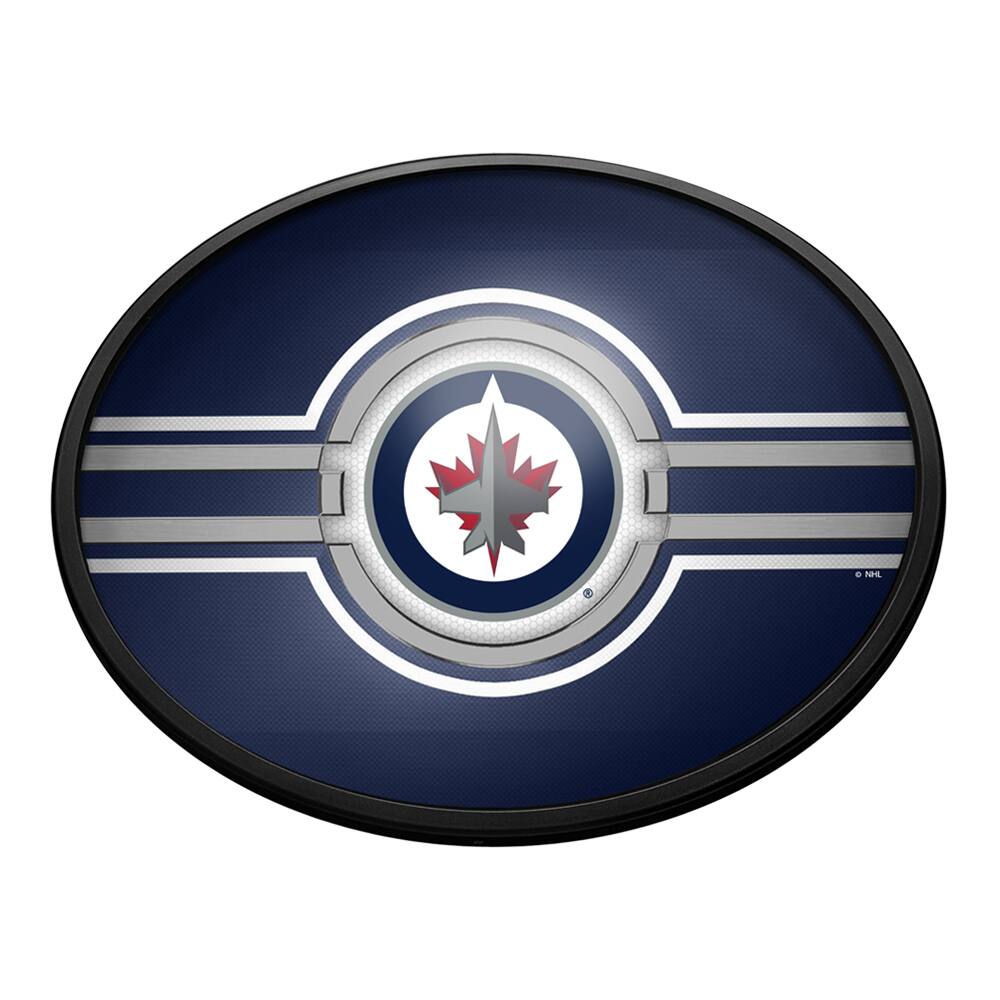 Winnipeg Jets 18'' x 14'' Team Color Slimline Illuminated Wall Sign