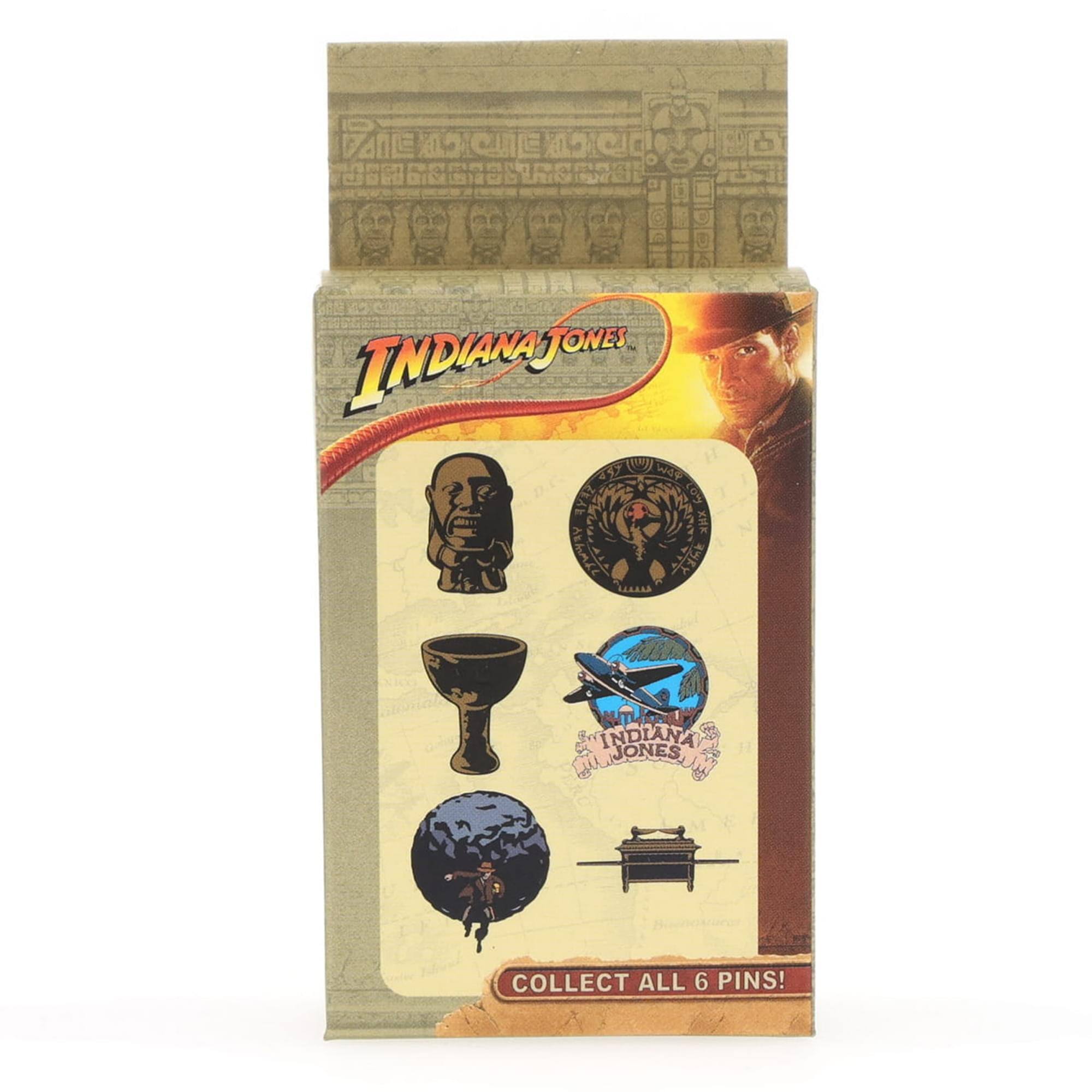 INDIANA JONES 3F W4 SEYR FGE 401 XK w N INDIANA JONES COLLECT ALL 6 PINS!