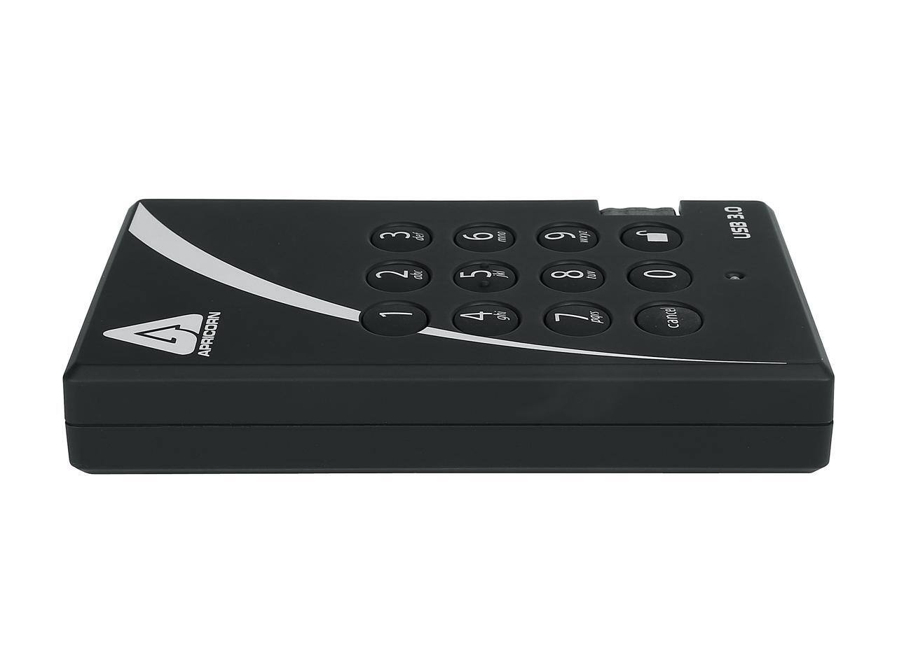 3 del 6 a 6 alo - 3.0 USB V APRICORN APRI 2 oot 1 5 j 4 gf 8 S 7 pors O cance