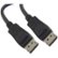 Front Standard. CableWholesale - DisplayPort High Quality Video Cable M/M - 6 ft - Black.