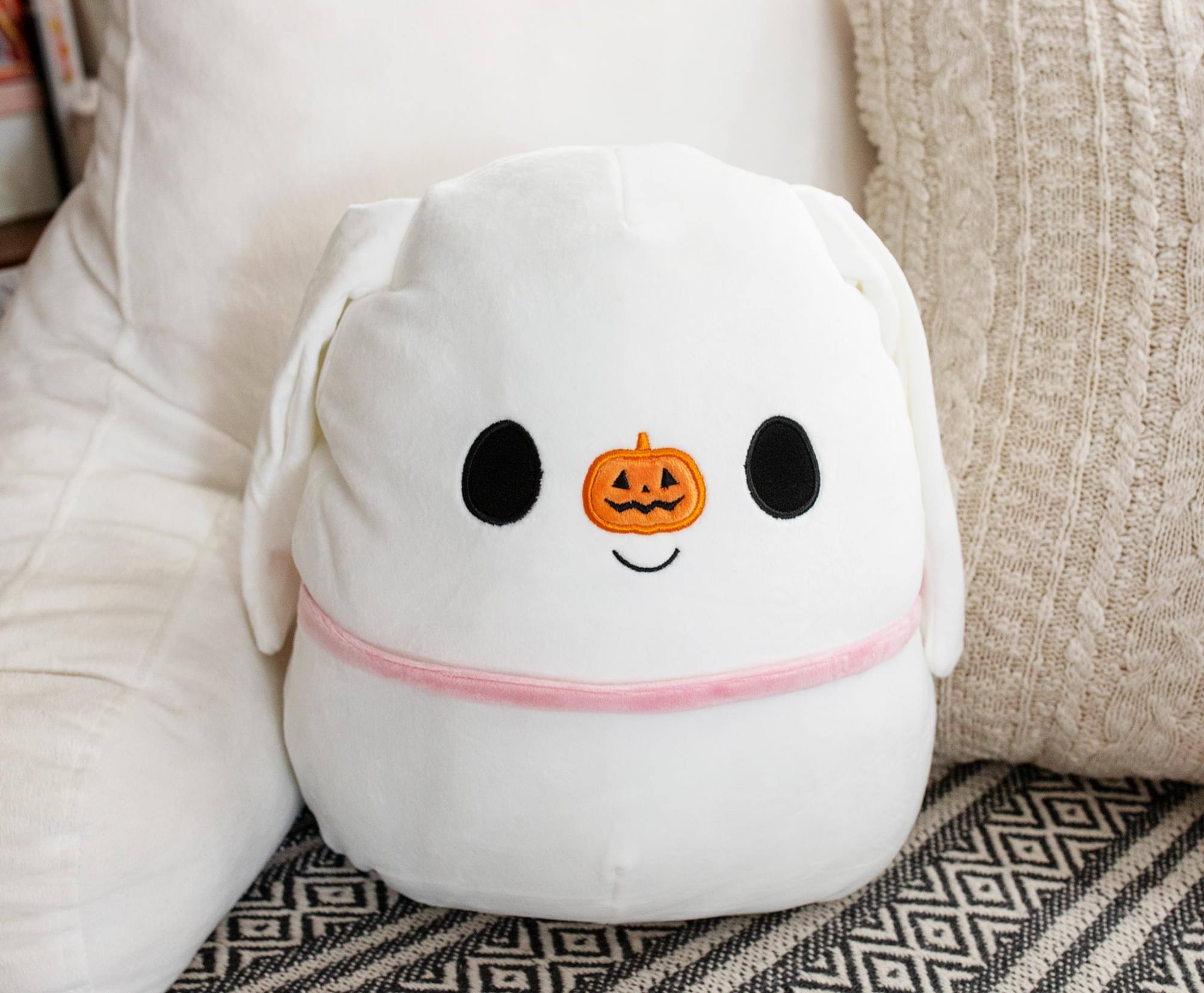 Alt View 5. Disney - Nightmare Before Christmas Squishmallow 12 Inch Plush | Zero - White.