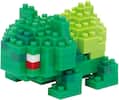 Front. Bandai - Bulbasaur - Pokémon - Nanoblock Pokémon Series 1.2" Figure.