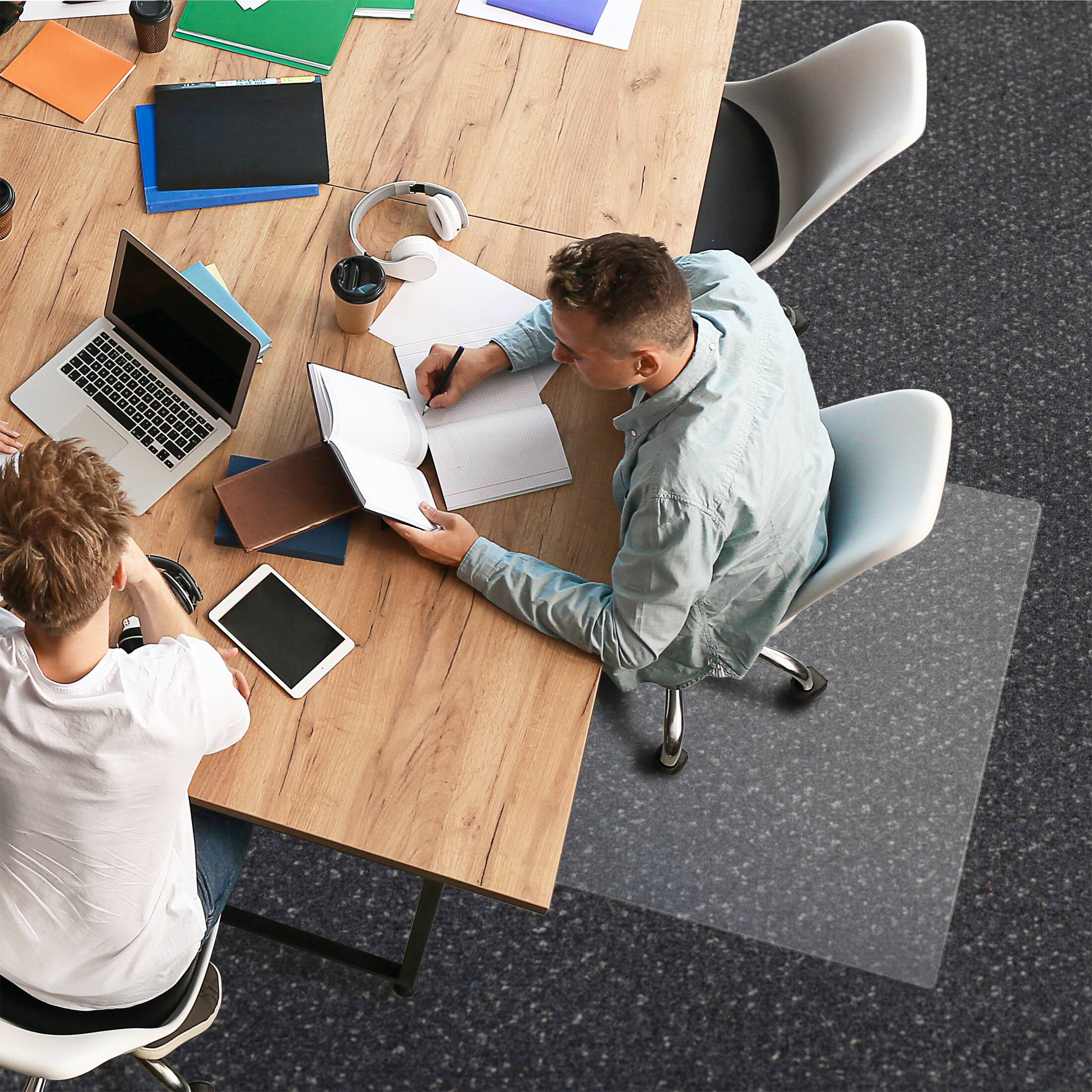 Floortex BioPlus Rectangular EcoFriendly Carbon Neutral Polycarbonate