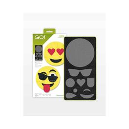AccuQuilt - Emojis Die - Multicolor