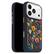 Front. OtterBox - Symmetry Cactus Leather Series Soft Shell for Apple iPhone 17 Pro - Blue.