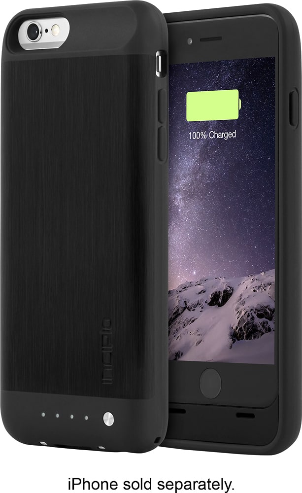 Alt View 14. Incipio - offGRID SHINE External Battery Case for Apple® iPhone® 6 - Black.