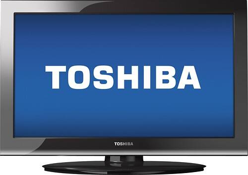 Front Standard. Toshiba - Refurbished 32" Class (31-1/2" Diag.) - LCD - 720p - 60Hz - HDTV.
