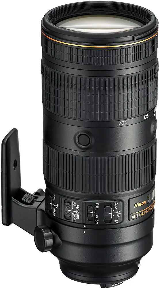 Nikon AF S NIKKOR 70 200mm FL ED VR Telephoto Zoom Lens for