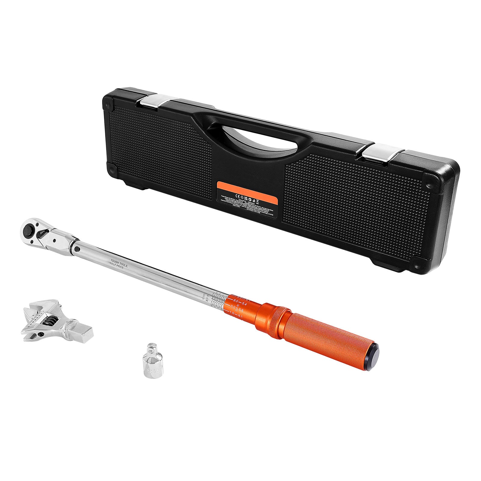 LOVMOR - Adjustable Click Torque Wrench 1 2 Inch Drive Dual Range Mechanical Torque Tool
