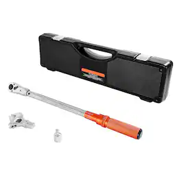 LOVMOR - Adjustable Click Torque Wrench 1 2 Inch Drive Dual Range Mechanical Torque Tool