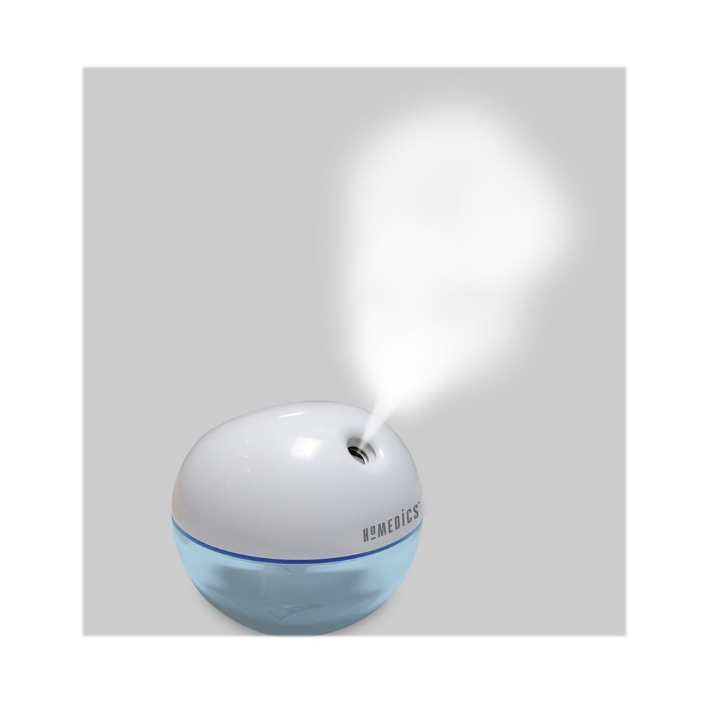 Left View: Homedics Personal Cool Mist Ultrasonic Humidifier, UHM-CM10