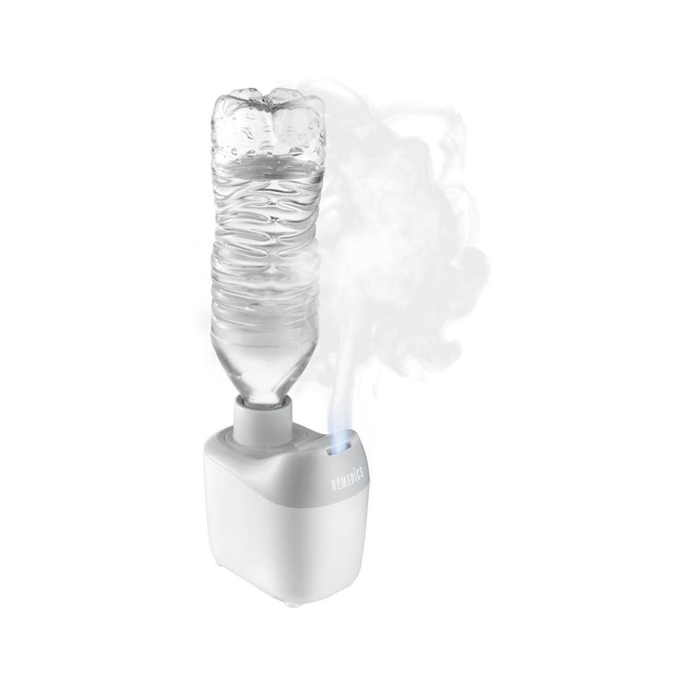 Angle View: HoMedics - Ultrasonic Cool Mist Humidifier - Gray/white