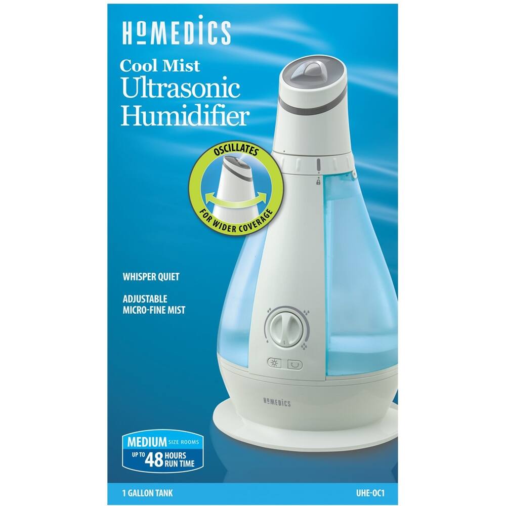 UPC 031262053978 - HoMedics UHE-OC1 Oscillating Cool Mist Humidifier