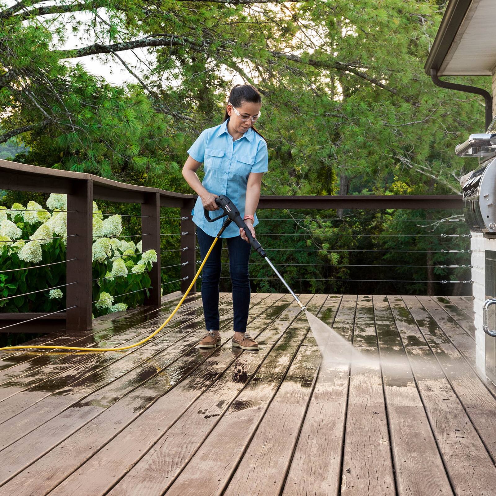 Alt View 2. Karcher - K1900PSB 2375 Max PSI Pressure Washer with Onboard Storage, 0.5 Detergent Tank, 20' Hose and 3 Nozzles, 1.2 GPM.