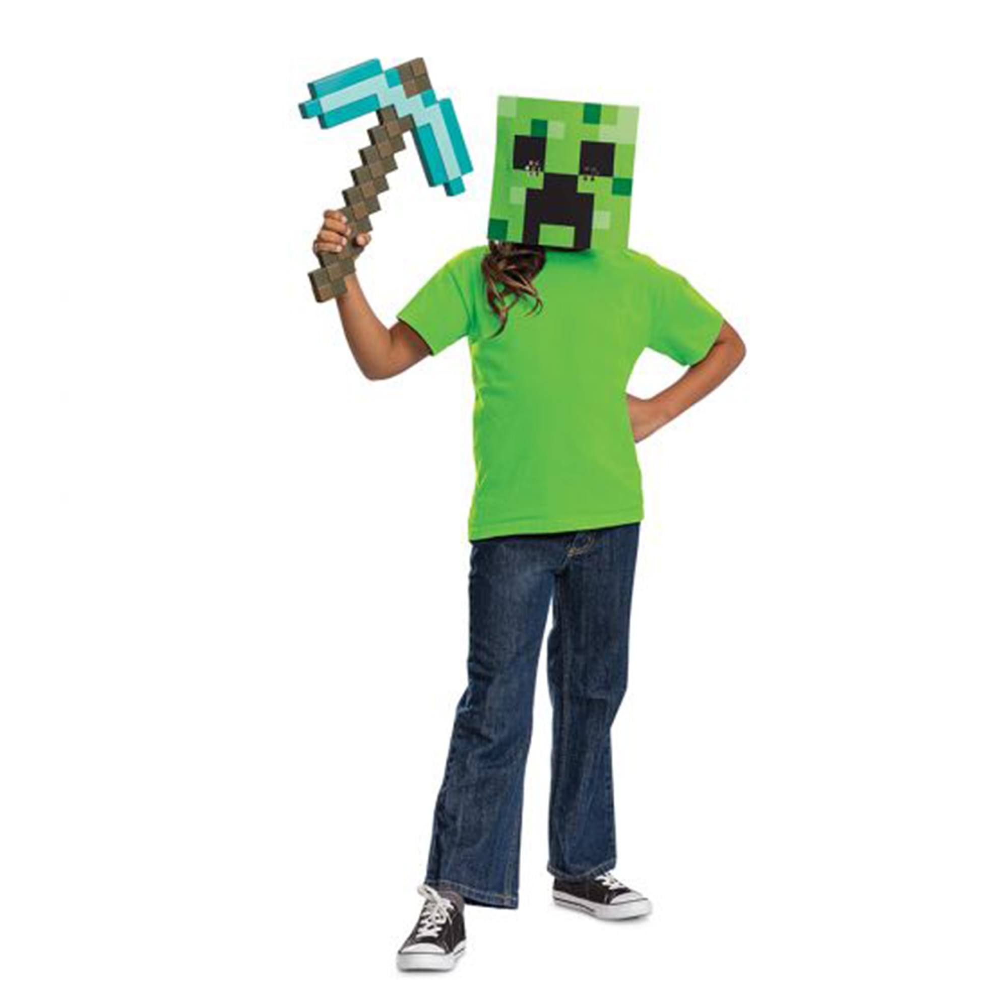 Alt View 3. Disguise - Minecraft Pickaxe and Mask Child Accessory Set - Black.