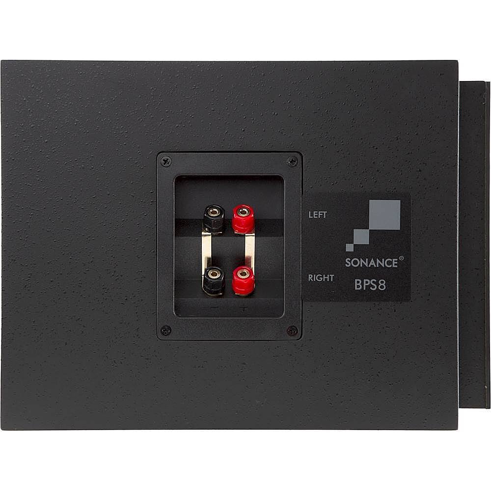 Left. Sonance - BPS8 - Visual Performance 8" In-Ceiling Passive Bandpass Subwoofer (Each) - Black.