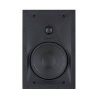 Sonance - Visual Performance 6-1/2" Rectangle 2-Way In-Wall Speaker (Each) - Paintable White - Front_Zoom