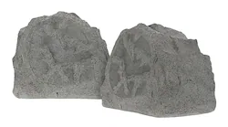 Sonance - RK63 - Rocks 6-1/2" 2-Way Outdoor Speakers (Pair) - Granite - Front_Zoom
