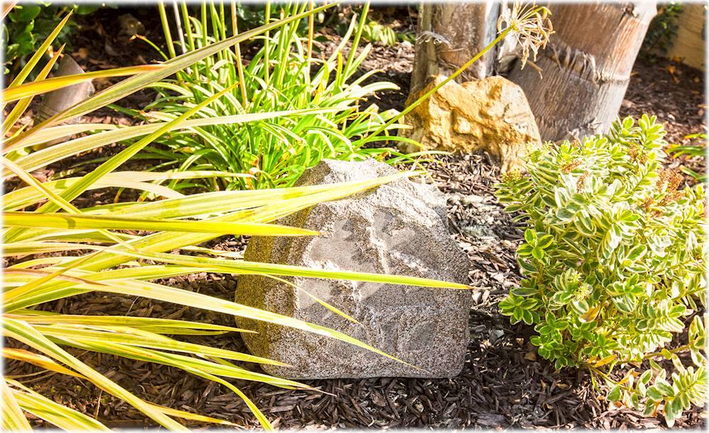 Alt View 12. Sonance - RK63 - Rocks  6-1/2" 2-Way Outdoor Speakers (Pair) - Granite.