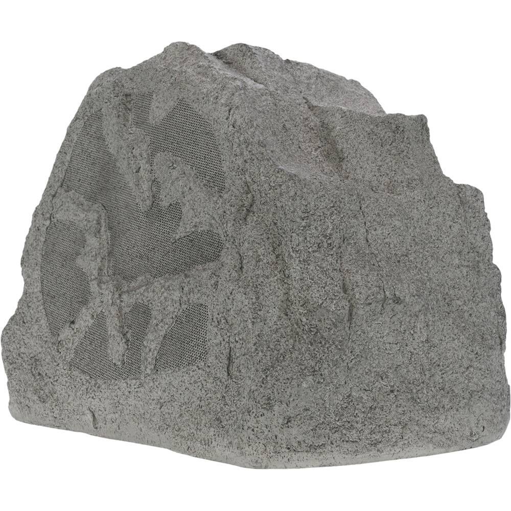 Left. Sonance - RK63 - Rocks  6-1/2" 2-Way Outdoor Speakers (Pair) - Granite.