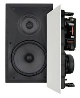 Sonance - VP86 RECTANGLE - Visual Performance 8" 3-Way In-Wall Rectangle Speakers (Pair) - Paintable White - Front_Zoom