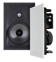 Sonance - VP68 RECTANGLE - Visual Performance 6-1/2" 2-Way In-Wall Rectangle Speakers (Pair) - Paintable White - Front_Zoom