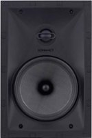 Sonance - VP66 RECTANGLE Visual Performance 6-1/2" Rectangle  2-Way In-Wall Speakers (Pair) - Paintable White - Front_Zoom