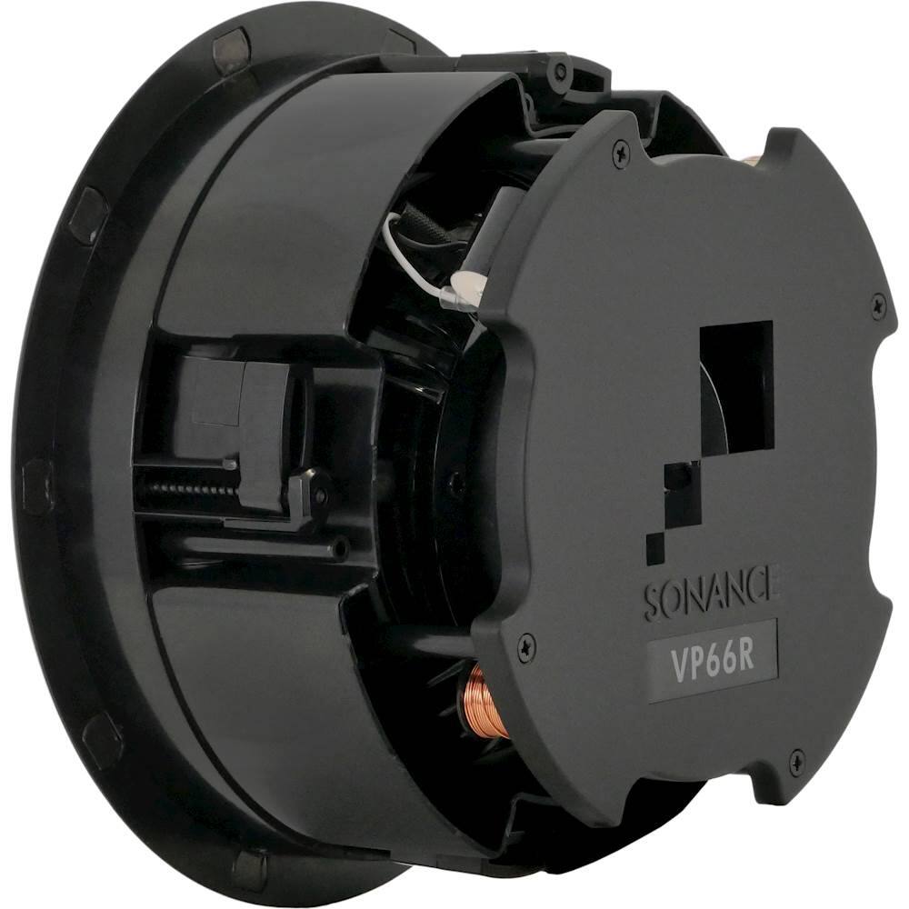 Alt View 11. Sonance - VP66R - Visual Performance 6-1/2" 2-Way In-Ceiling Speakers (Pair) - Paintable White.