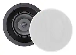 Sonance - VP66R TL SINGLE SPEAKER - Visual Performance 6-1/2" 2-Way Thin-Line In Ceiling Speaker (Each) - Paintable White