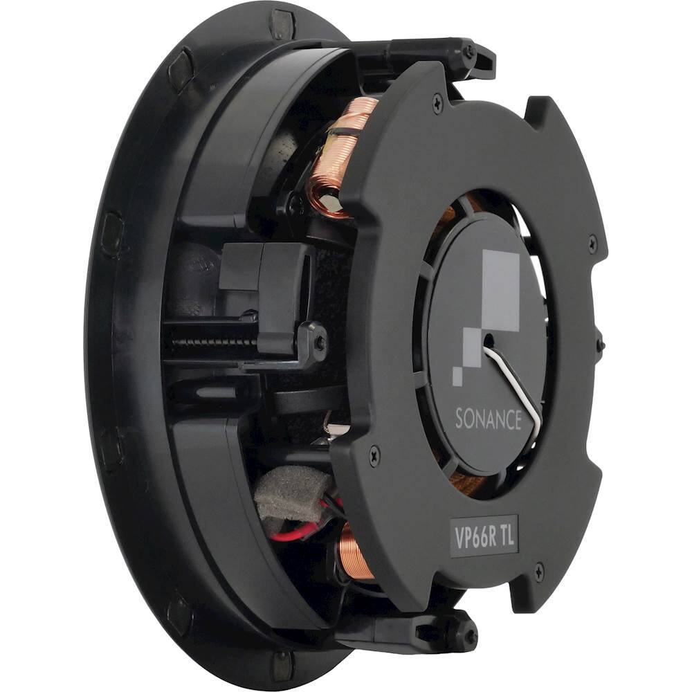 Alt View 11. Sonance - VP66R TL SINGLE SPEAKER - Visual Performance 6-1/2" 2-Way Thin-Line In-Ceiling Speaker (Each) - Paintable White.