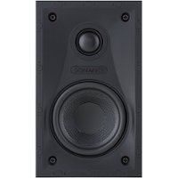 Sonance - VP42 RECTANGLE Visual Performance 4-1/2" Rectangle 2-Way In-Wall Speakers (Pair) - Paintable White - Front_Zoom