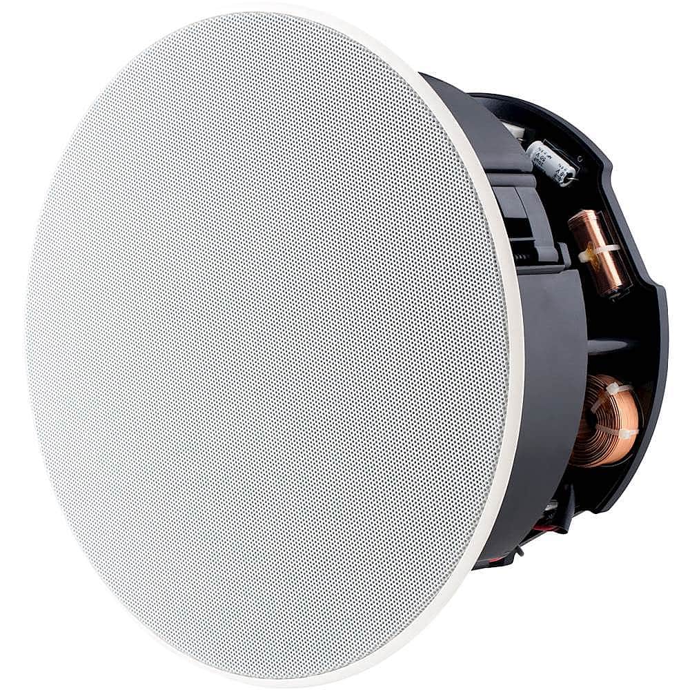 Sonance Visual Performance 8" Passive 3Way InCeiling Speakers (Pair) Paintable White VP86R