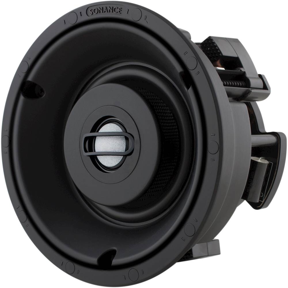 Angle View: Memphis Car Audio - Power Reference 4" 2-Way Car Speakers (Pair) - Black