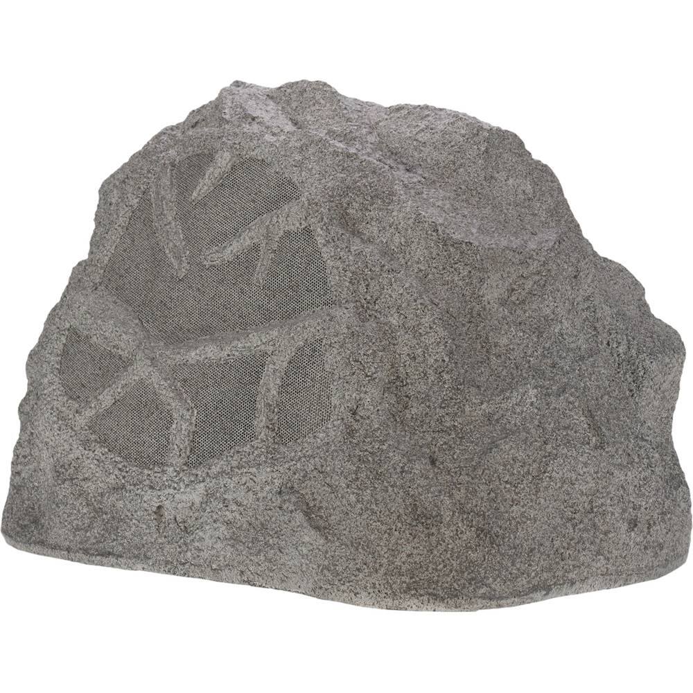 Left. Sonance - RK83 - Rocks  8" 2-Way Outdoor Speakers (Pair) - Granite.