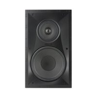 Sonance - Visual Performance 8" 3-Way In-Wall Rectangle Speaker (Each) - Paintable White - Front_Zoom