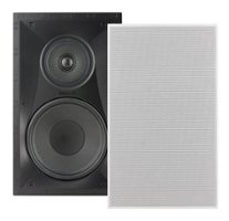 Sonance - VP82 RECTANGLE SINGLE SPEAKER - Visual Performance 8" 3-Way In-Wall Rectangle Speaker (Each) - Paintable White - Front_Zoom