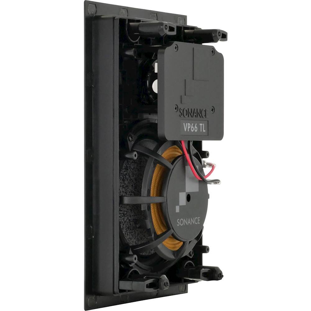 Alt View 13. Sonance - VP66 TL RECTANGLE THIN-LINE - Visual Performance  6-1/2" 2-Way In-Wall Speakers (Pair) - Paintable White.