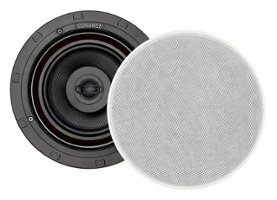 Sonance - VP66R SINGLE SPEAKER - Visual Performance 6-1/2" 2-Way In-Ceiling Speaker (Each) - Paintable White - Front_Zoom