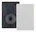 Front. Sonance - VP66 SST/SUR SINGLE SPEAKER - Visual Performance 6-1/2" 2-Way In-Wall Rectangle Single Stereo/Surround Speaker (Each) - Paintable White.