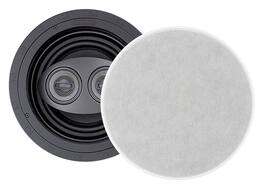 Sonance - VP86R SST/SUR SINGLE SPEAKER - Visual Performance 8" 3-Way Single Stereo/Surround In-Ceiling Speaker (Each) - Paintable White